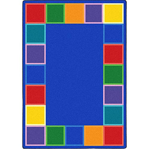 Joy Carpets Color Tones Childrens Rugs, E, Multicolor