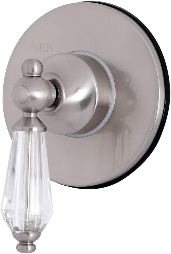 Kingston Brass KS3038WLL Wilshire Three-Way Diverter Valve with Trim Kit, Brushed Nickel