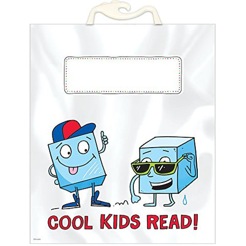 Creative Teaching Press Cool Kids Read Book Buddy Bag Classroom Organizer, 10.5 x 12.5 (Pack of 6) (8539)
