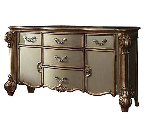 ACME Vendome Gold Patina Vanity Stool