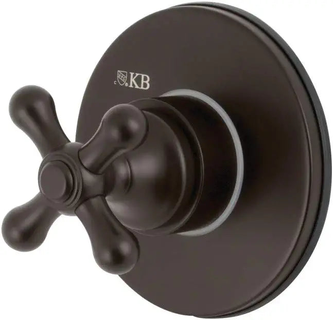 Kingston Brass KS3035AX Three-Way Diverter Valve with Trim Kit, Oil Rubbed Bronze