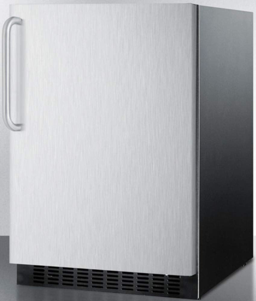 Summit FF64BXSSTB Wine and Beverages Refrigerator, Stainless Steel