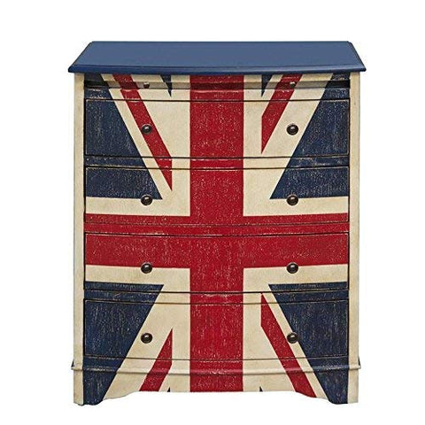Union Jack Accent Drawer Chest