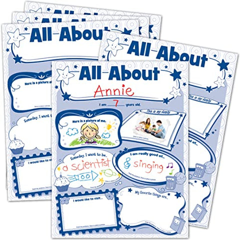 Teacher Created Resources 5222 All About Me Poster Pack
