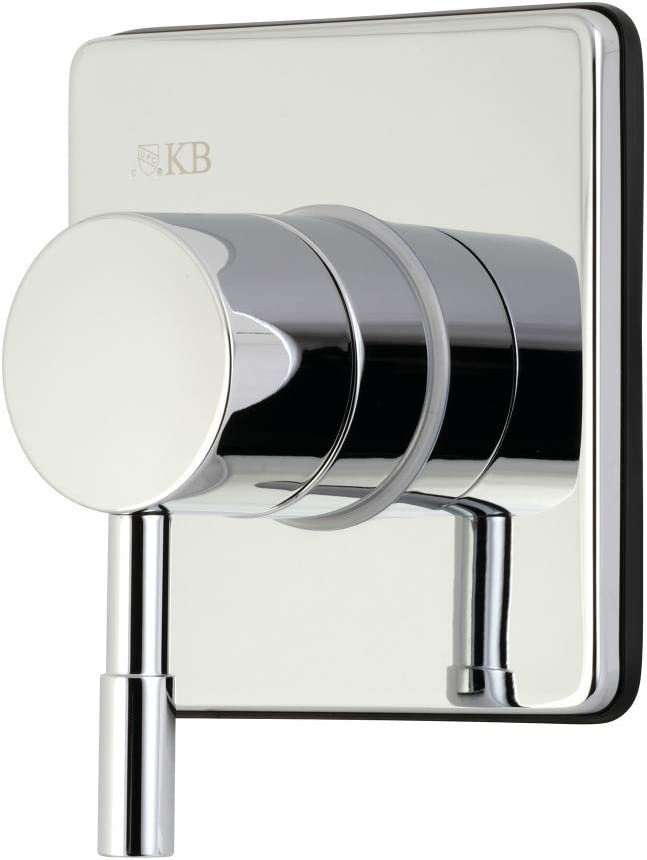 Kingston Brass KS3041DL Concord Three-Way Diverter Valve with Trim Kit, Polished Chrome