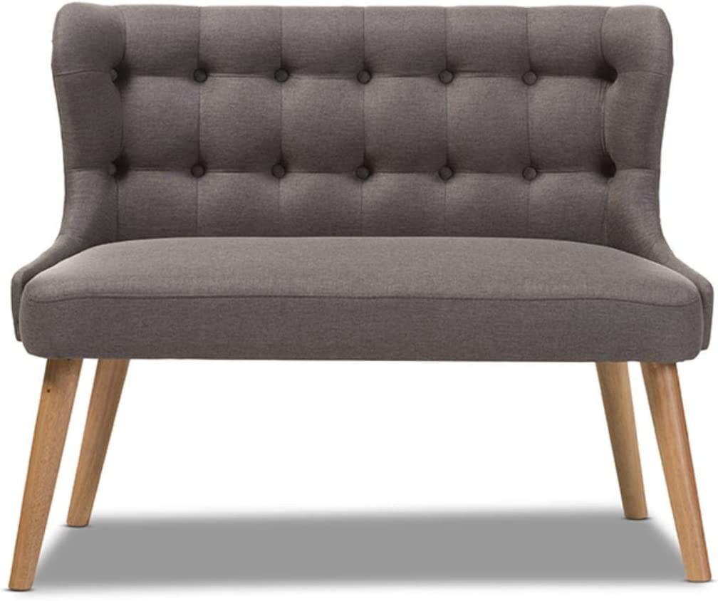 Baxton Studio Melody Settee Bench 2-Seater