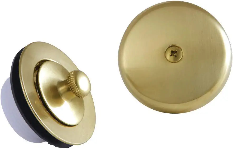 Kingston Brass DLT5301A6 Made to Match Twist and Close Tub Drain Conversion Kit, Polished Nickel
