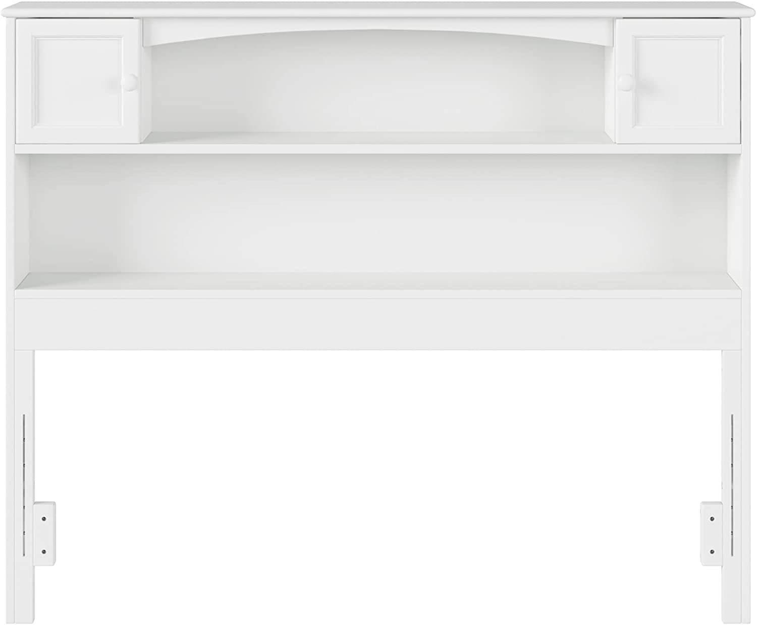 AFI Newport Headboard with Turbo Charger, Full, White