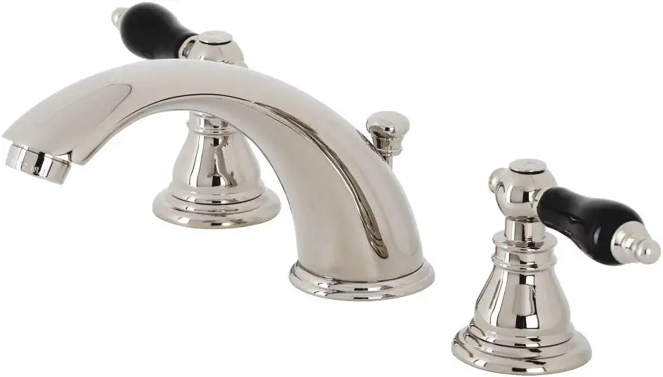 Kingston Brass KB966AKLPN Duchess Widespread Bathroom Faucet, Polished Nickel