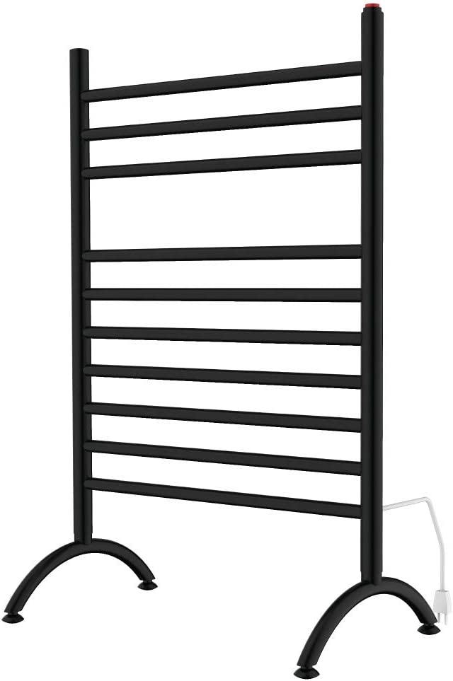 Kingston Brass TWF3123MB Templeton Freestanding Plug-in Towel Warmer, Matte Black