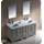 Fresca Oxford 60&#34; Gray Traditional Double Sink Bathroom Vanity