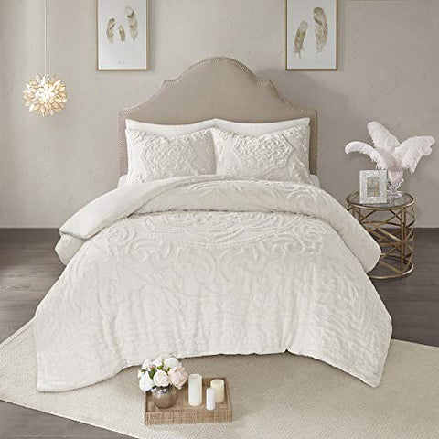 100 cotton Cotton Chenille Comforter Set