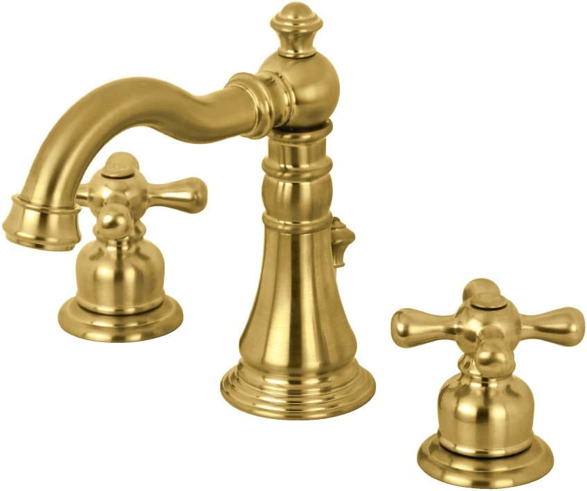 Fauceture FSC1973AX American Classic 8 in. Widespread Bathroom Faucet, Brushed Brass