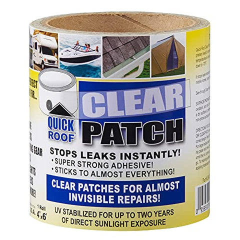4 foot X 20 foot CLEAR PATCH FOR ALMOST INV