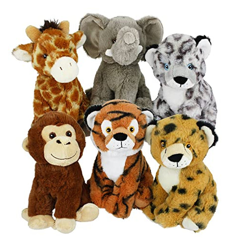 Multipet Eco Safari Animal Asst 8In