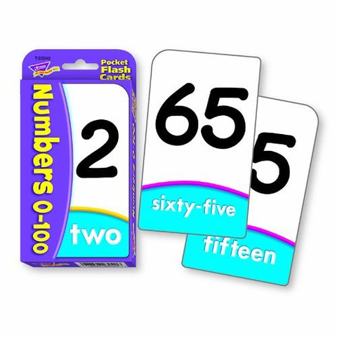 TEP23040 - Trend Numbers 0-100 Flash Cards