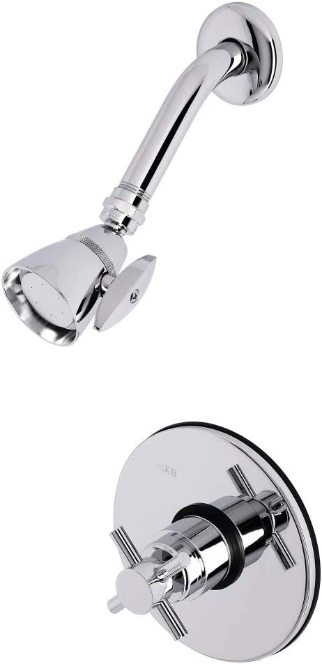 Kingston Brass KB8691DXSO Shower Faucet, Polished Chrome