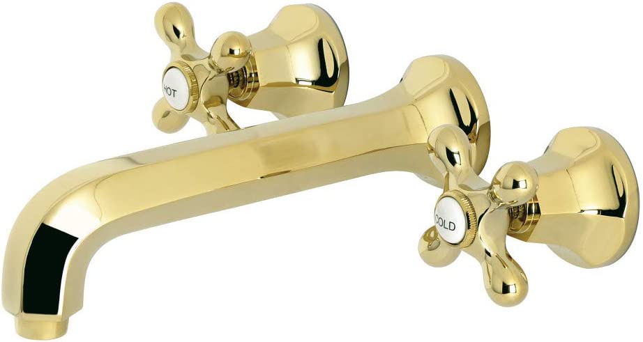 Kingston Brass KS4022AX Metropolitan Tub Faucet, Polished Brass