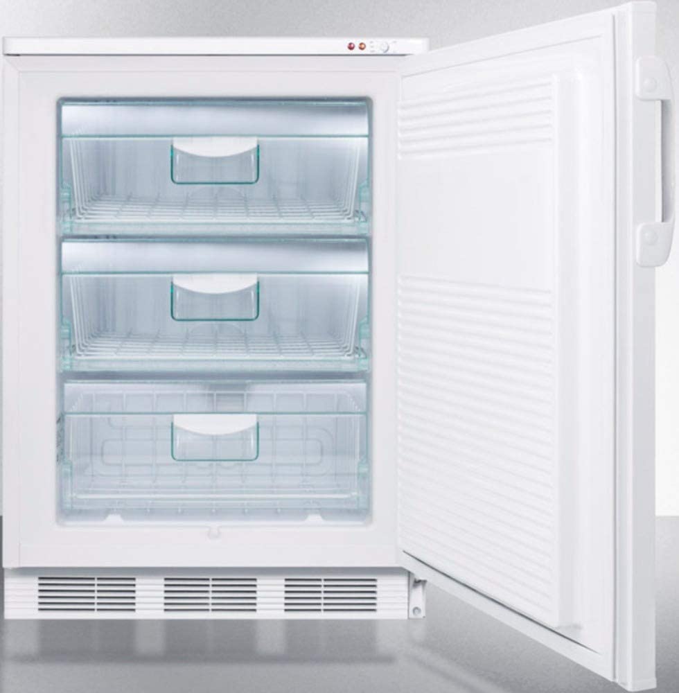 Summit VT65ML7 Upright Freezer, White