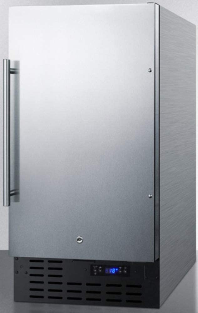 Summit SCFF1842CSSADA Upright Freezer, Stainless-Steel