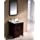 Fresca Oxford 24&#34; Mahogany Traditional Bathroom Cabinet w/Top &amp; Sink