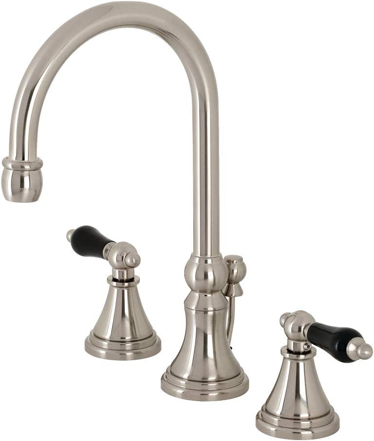 Kingston Brass KS2988PKL Duchess Widespread Bathroom Faucet, Brushed Nickel