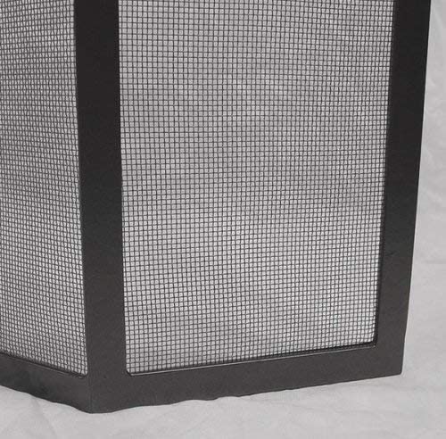 Minuteman International S-54 Contemporary Fireplace Spark Guard Screen, 40 x 30-in