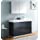 Fresca Valencia 48&#34; Dark Slate Gray Free Standing Double Sink Modern Bathroom Vanity
