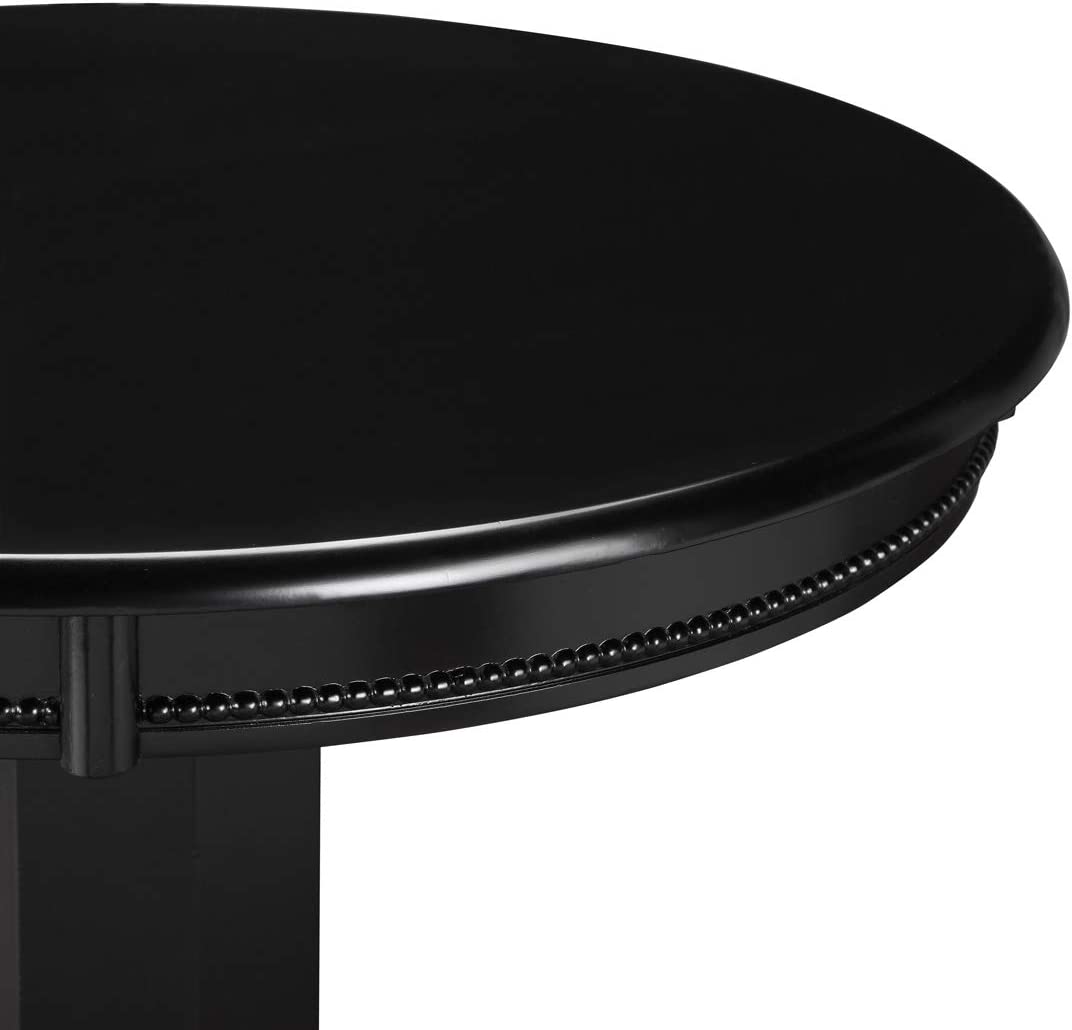 Boraam Florence Pub Table, 42-Inch, Black