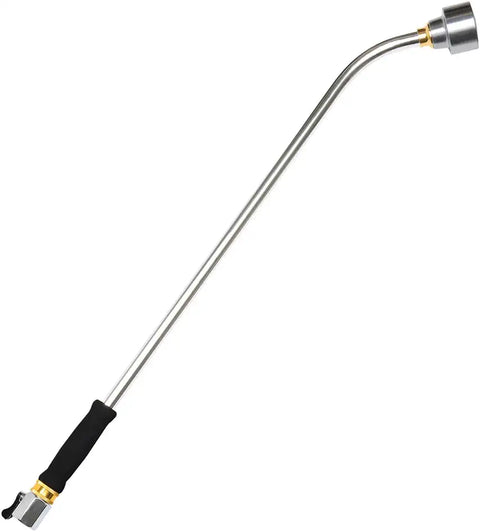 Melnor Watering Wand - 33 inch Garden Hose Nozzle/Sprayer with Metal Shower Head, Built-in Flow-Control Shutoff Valve Best for Hanging Plants