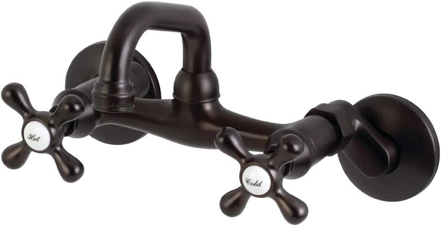 Kingston Brass KS212ORB Kingston Bar Faucet, Oil Rubbed Bronze