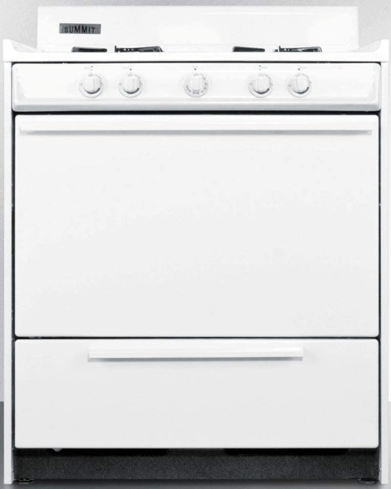 Summit WNM2107 Kitchen Cooking Range, White