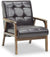 Baxton Studio Mid-Century Masterpieces Club Chair, Brown