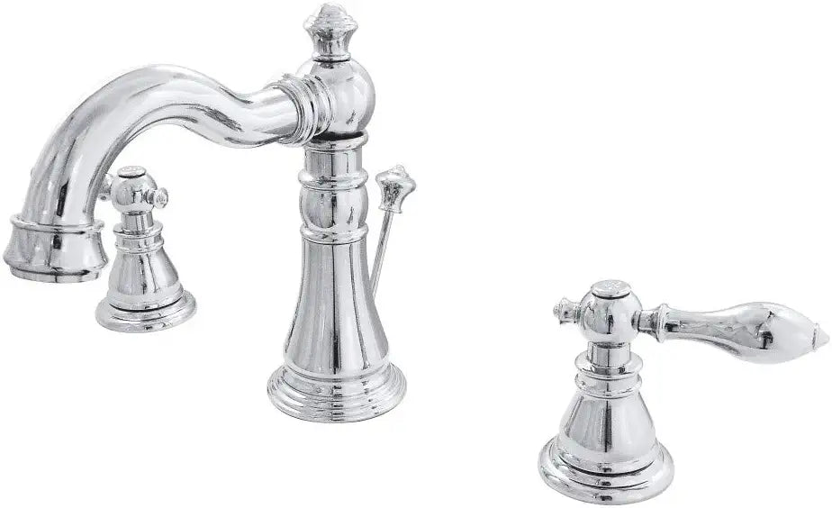 Kingston Brass FSC1971ACL American Classic Widespread Lavatory Faucet, 5-5/16&#34; Spout Reach, Polished Chrome