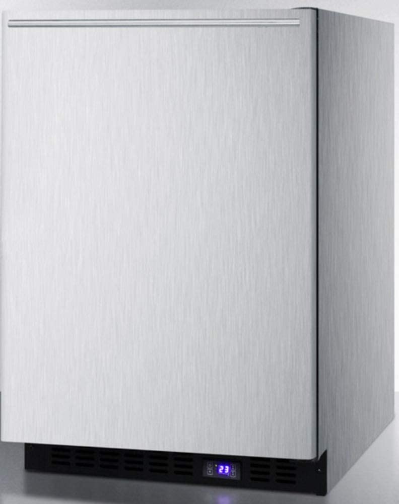 Summit SCFF53BXCSSHHIM Under Counter Upright Freezer, Stainless-Steel