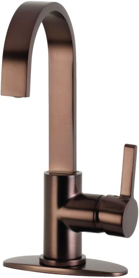 Kingston Brass LS8615CTL Continental Bar Faucet, Oil Rubbed Bronze