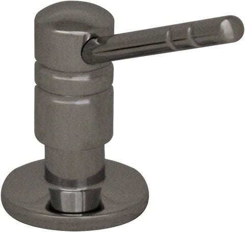 Whitehaus WHSD1166-POCH Discovery 4-Inch Solid Brass Soap/Lotion Dispenser, Polished Chrome