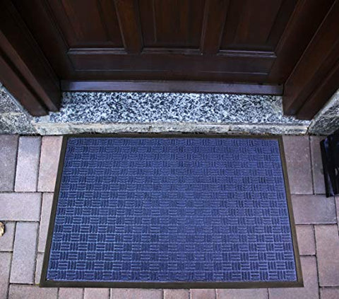 Doortex Ribmat heavy duty Indoor / Outdoor Entrance mat in Blue (32x48)