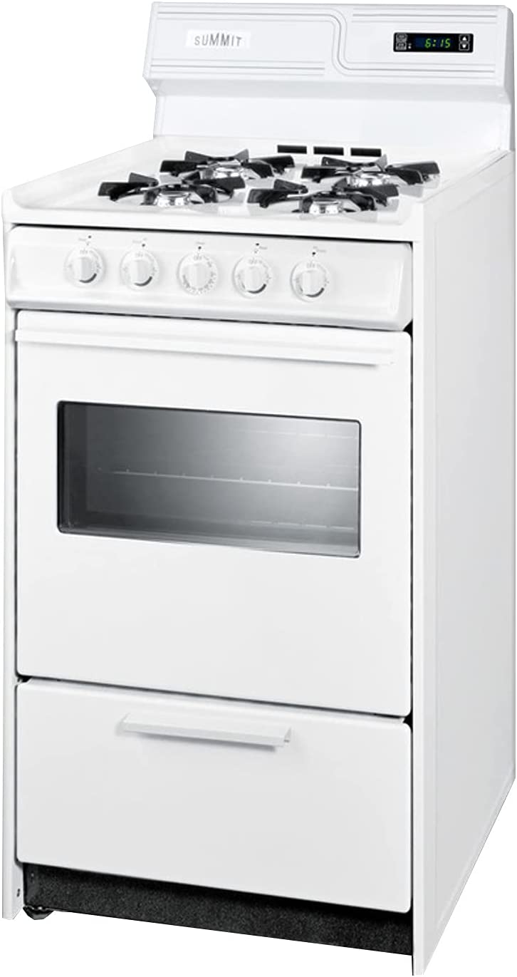 Summit WNM1307KW Kitchen Cooking Range, White