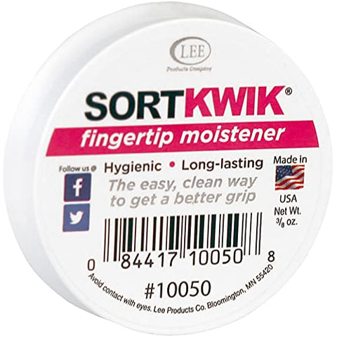 Sortkwik Fingertip Moisteners, 3/8 oz, Pink