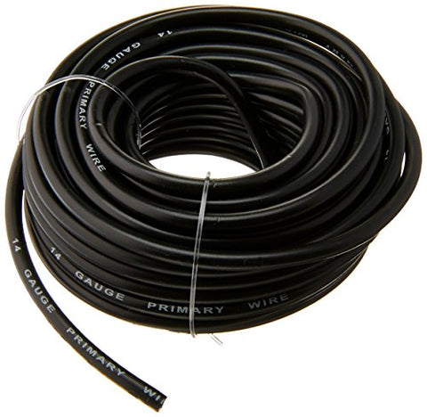 WIRE BLACK 14 GAUGE 20 foot
