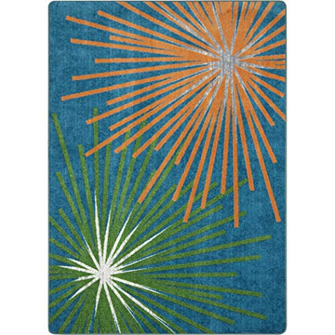 Joy Carpets First Take Sputnik Rugs Citrus 7 feet 8 inches x 10 feet 9 inches