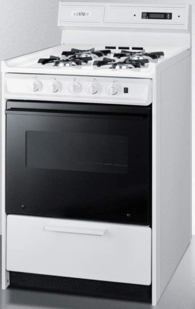 Summit WNM6307DK Kitchen Cooking Range, White