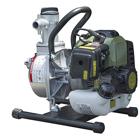 Sportsman Series 1 Inch 2-Cycle Water Transfer Pump With 3/4 inch Garden Hose Adapter