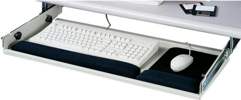 Mead-Hatcher Adjustable Steel Keyboard Drawer, Gray (MAT22030)