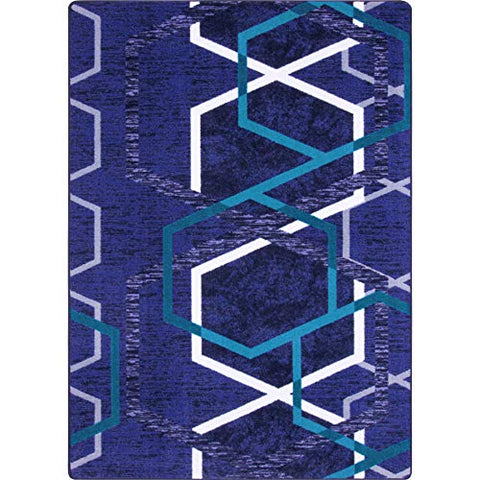 Joy Carpets First Take Double Helix Rugs Violet 7 feet 8 inches x 10 feet 9 inches