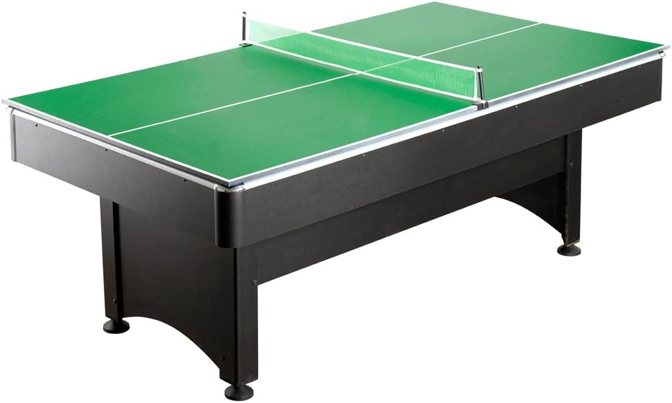 Hathaway BG2323 Quick Set Conversion Table Tennis Top for Pool Tables, 1, Green