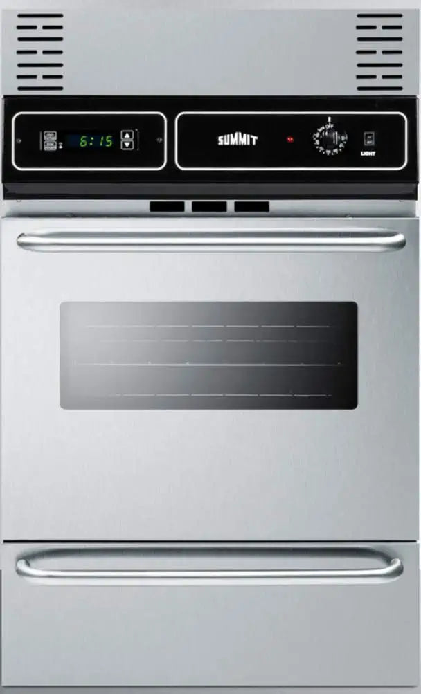 Summit TEM721BKW Kitchen Cooking Range, Stainless Steel