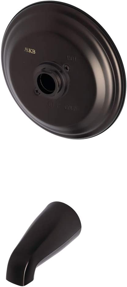 Kingston Brass KB3635TTLH Shower Faucet Tub Trim Only Without Handle, Oil Rubbed Bronze