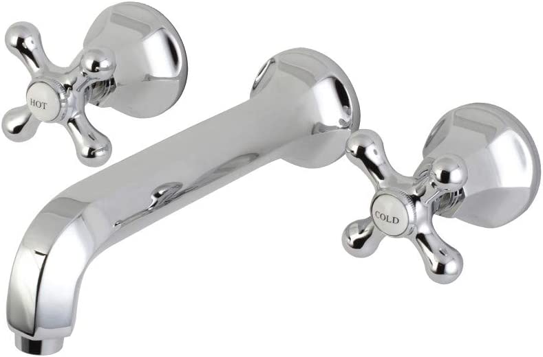 Kingston Brass KS4121AX Metropolitan Bathroom Faucet, Polished Chrome